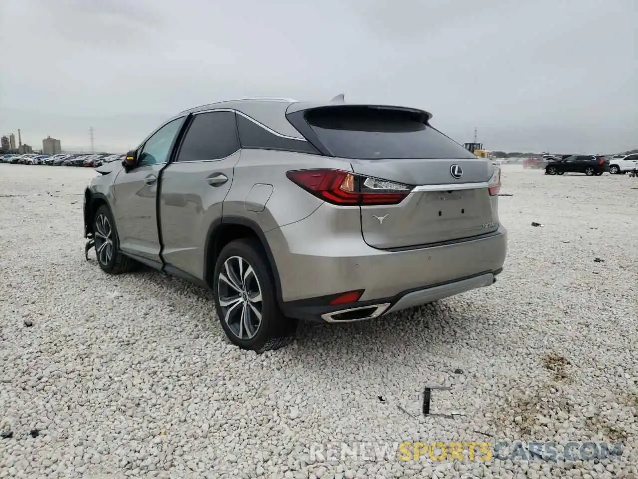 3 Фотография поврежденного автомобиля 2T2HZMAA2LC166341 LEXUS RX350 2020