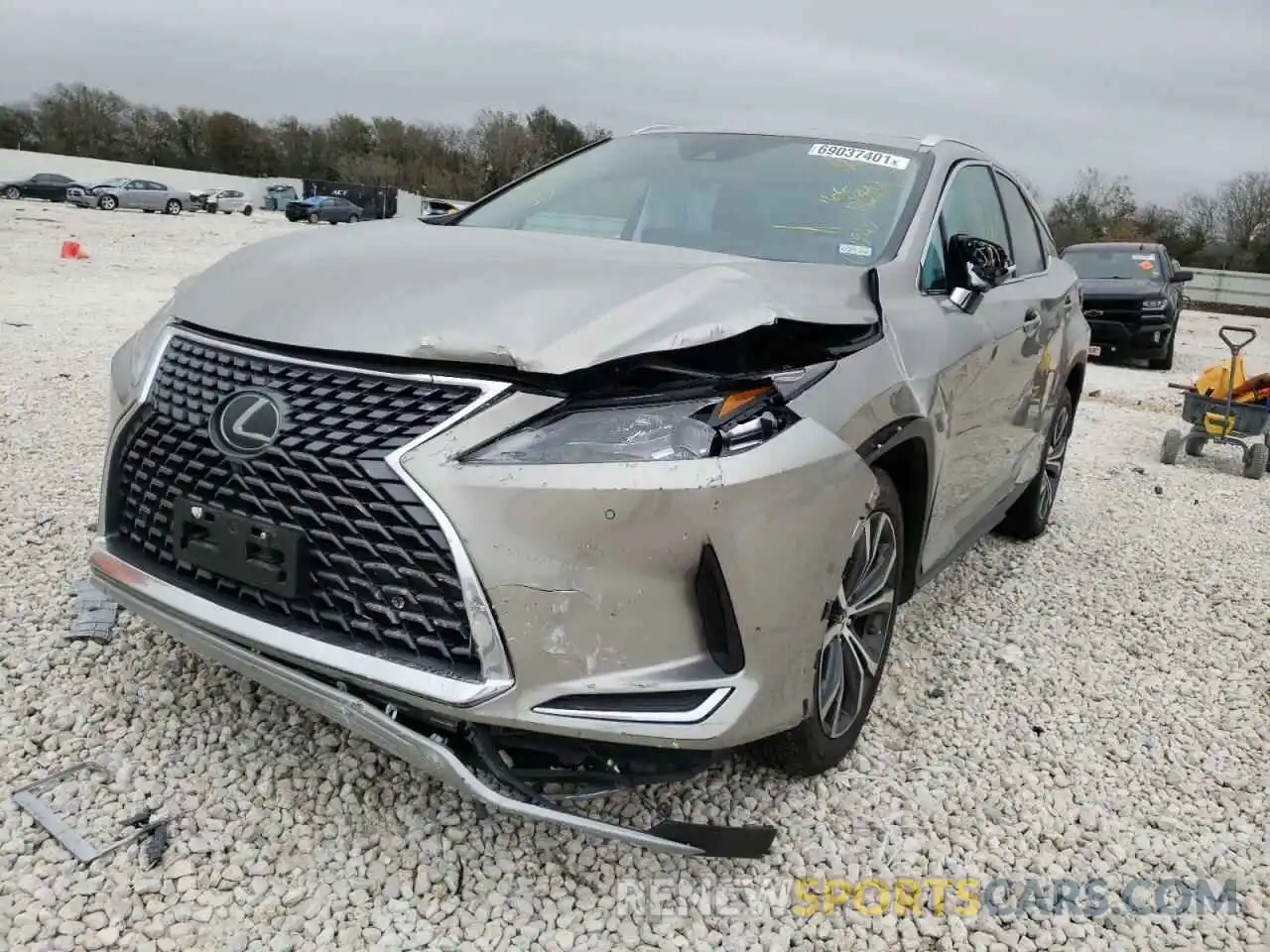 9 Photograph of a damaged car 2T2HZMAA2LC166341 LEXUS RX350 2020