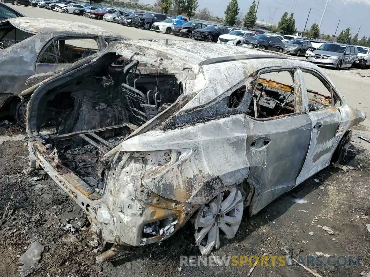 3 Photograph of a damaged car 2T2HZMAA2LC166694 LEXUS RX350 2020