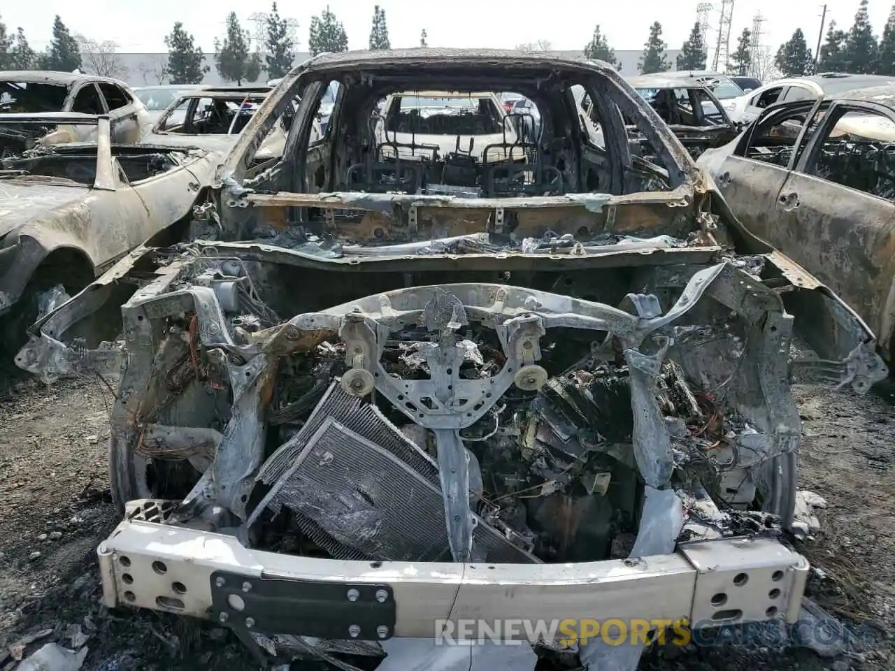 5 Photograph of a damaged car 2T2HZMAA2LC166694 LEXUS RX350 2020