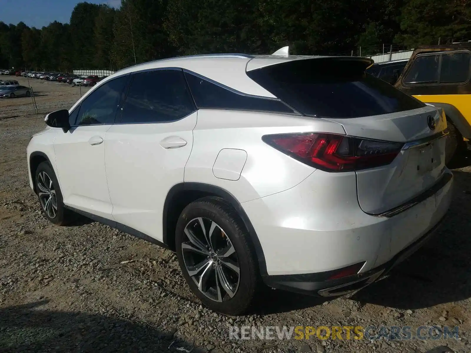 3 Photograph of a damaged car 2T2HZMAA2LC167683 LEXUS RX350 2020