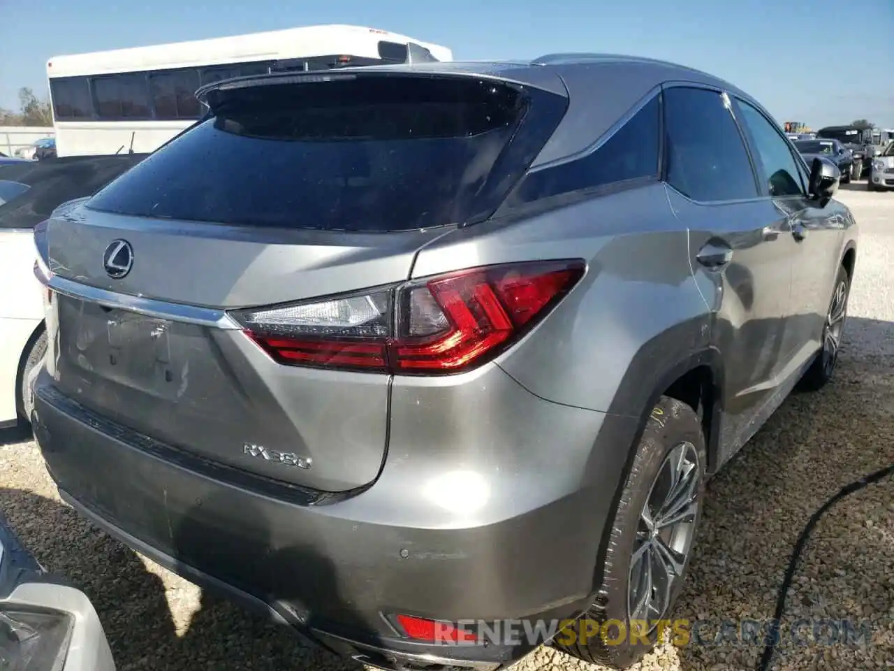 4 Photograph of a damaged car 2T2HZMAA2LC170499 LEXUS RX350 2020