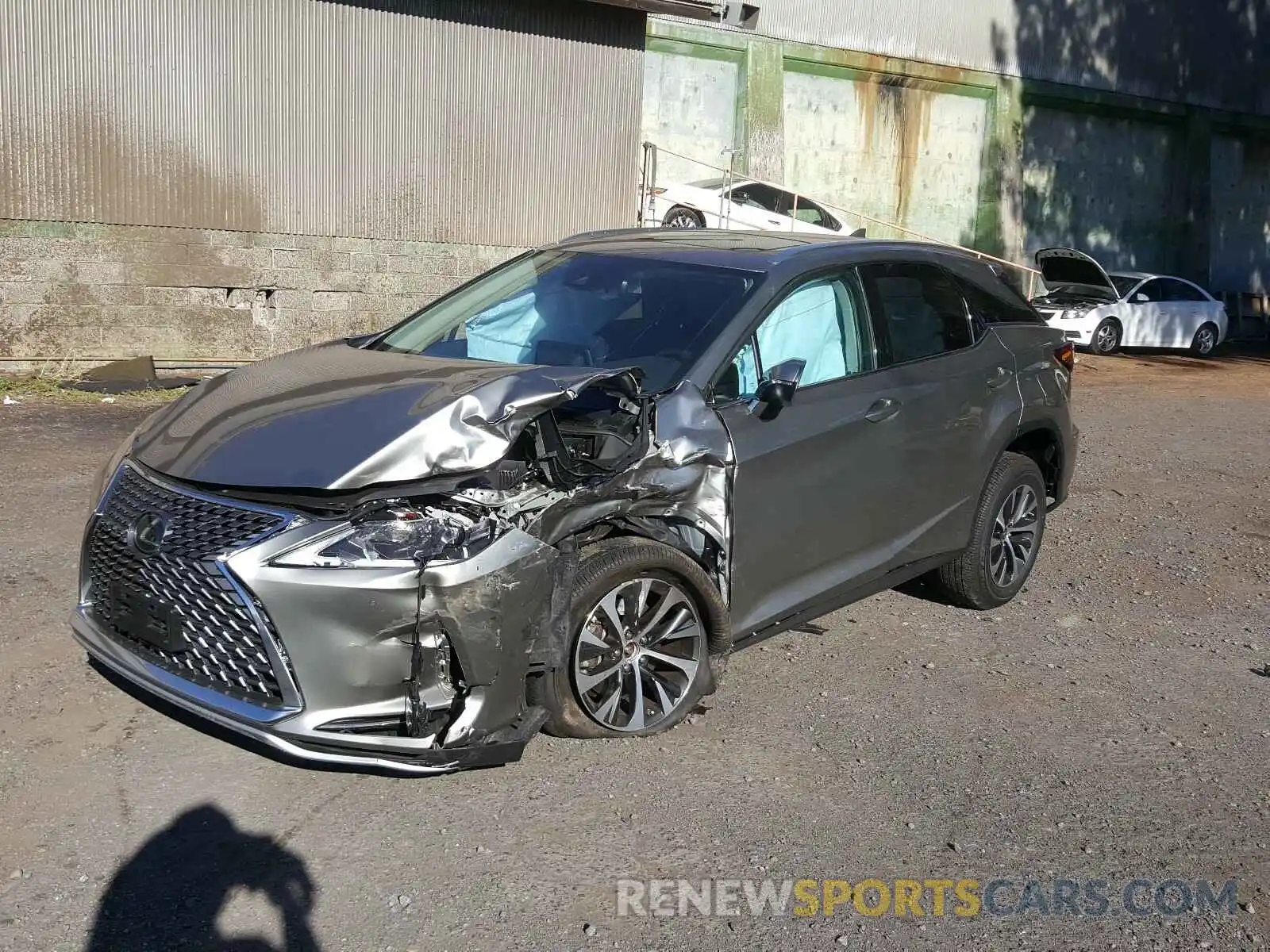 2 Photograph of a damaged car 2T2HZMAA2LC172401 LEXUS RX350 2020