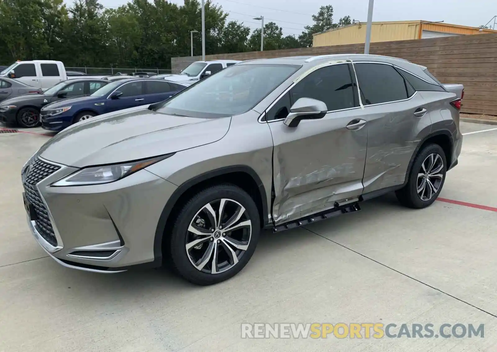 2 Photograph of a damaged car 2T2HZMAA2LC174634 LEXUS RX350 2020