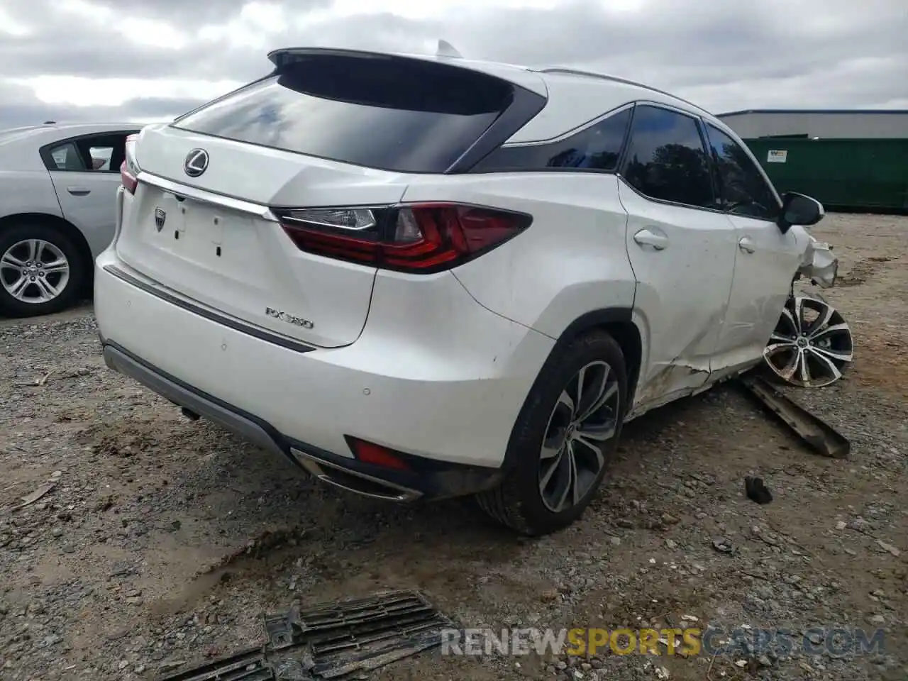 4 Photograph of a damaged car 2T2HZMAA3LC157115 LEXUS RX350 2020