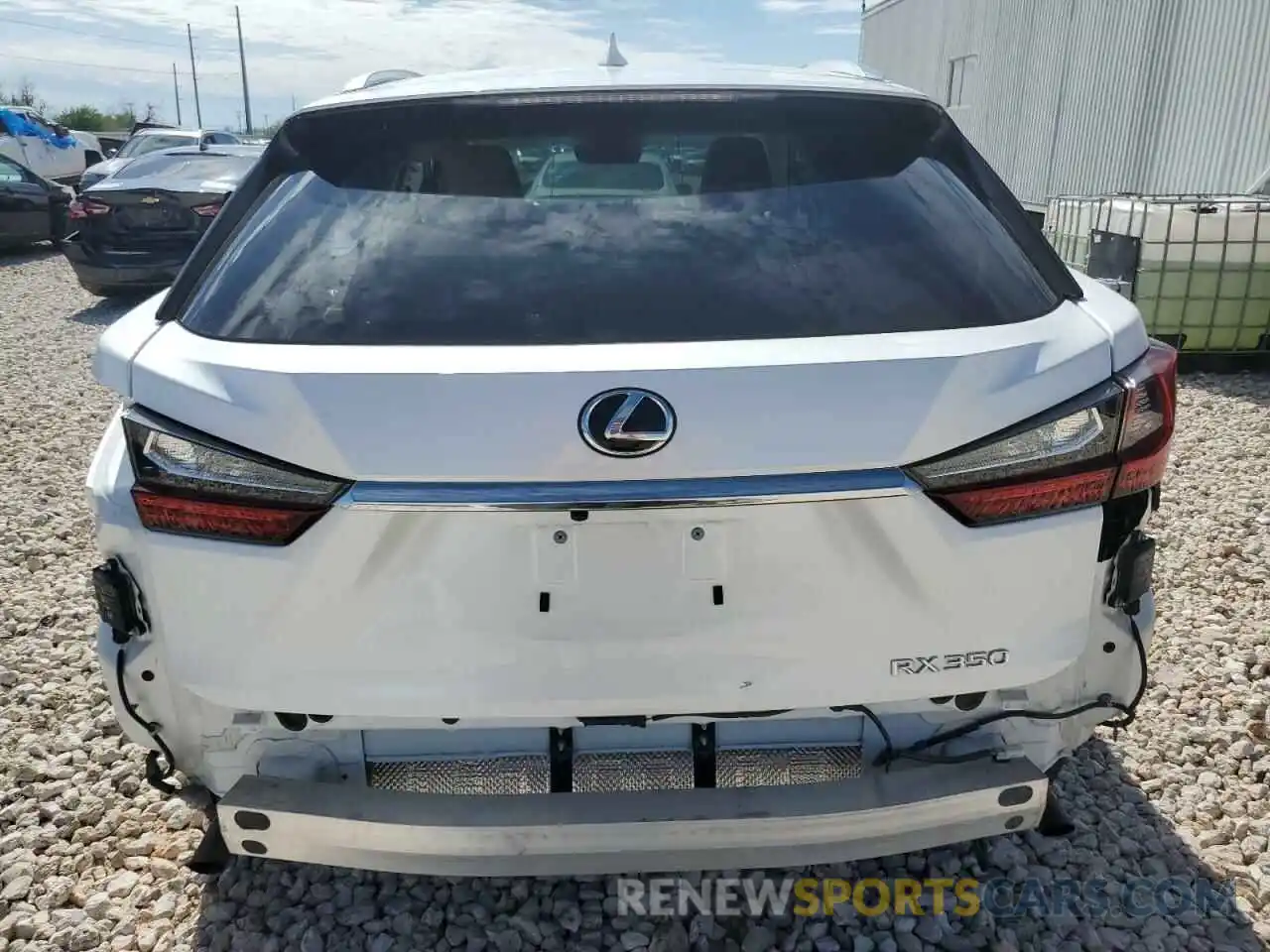 6 Photograph of a damaged car 2T2HZMAA3LC160869 LEXUS RX350 2020