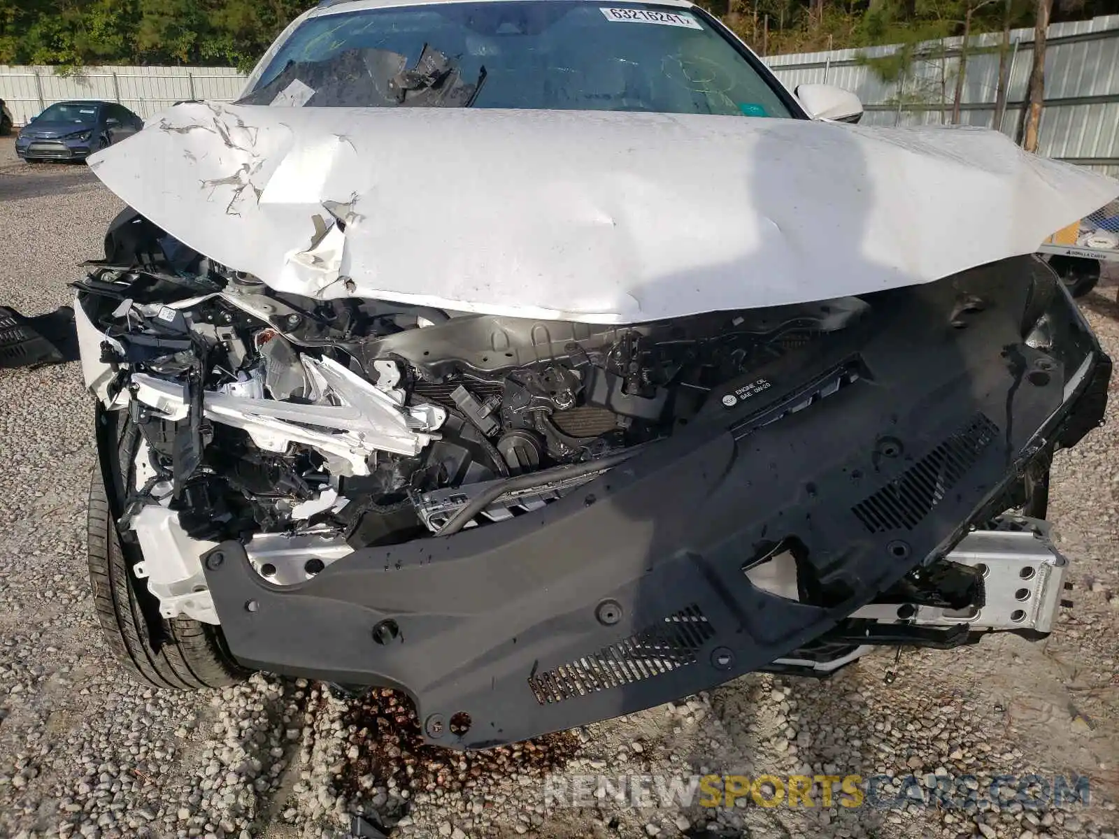 9 Фотография поврежденного автомобиля 2T2HZMAA3LC162721 LEXUS RX350 2020