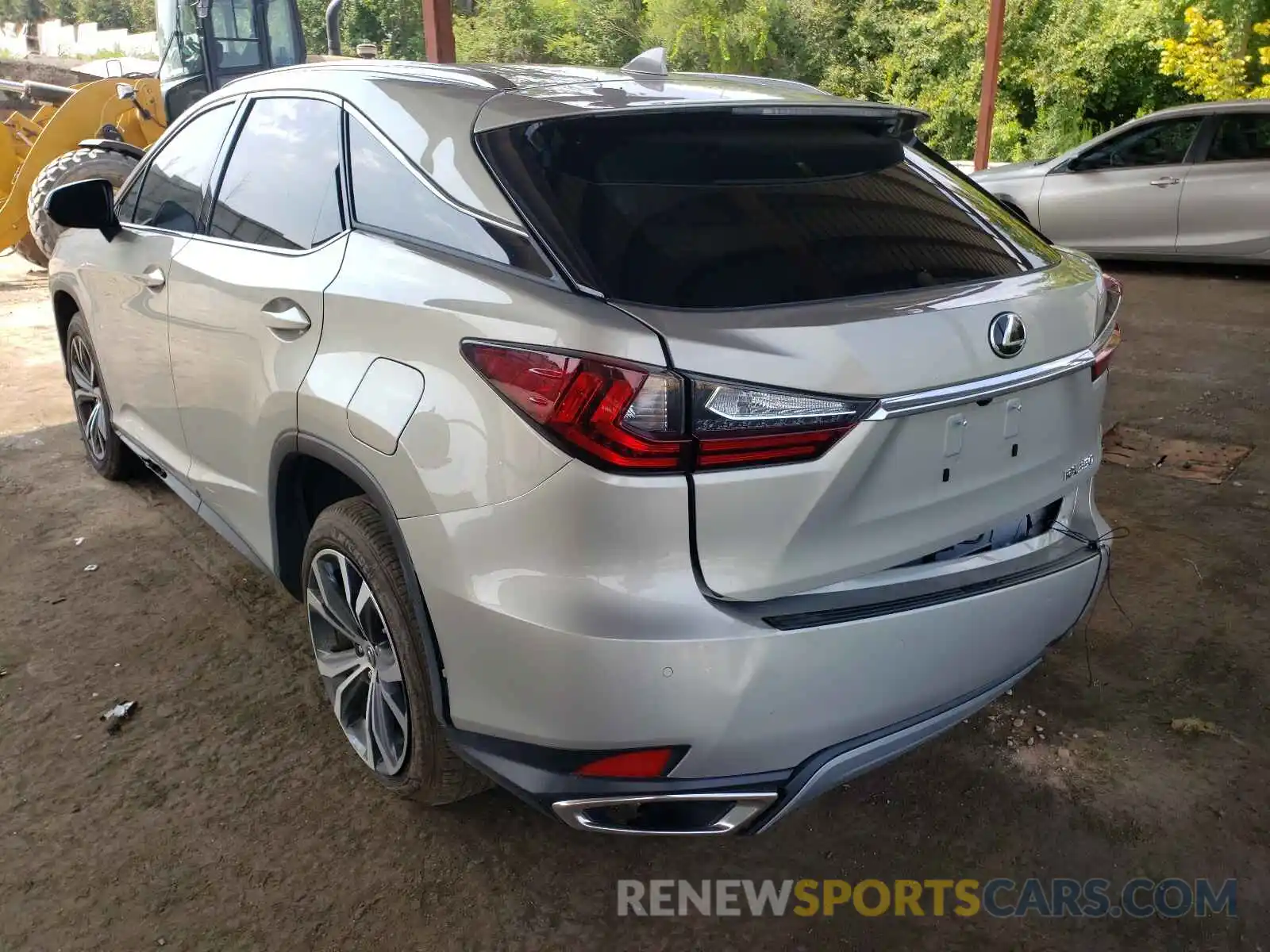 3 Photograph of a damaged car 2T2HZMAA3LC163867 LEXUS RX350 2020