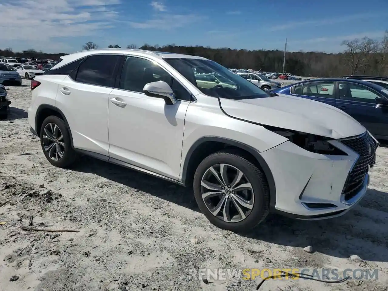 4 Photograph of a damaged car 2T2HZMAA3LC164338 LEXUS RX350 2020