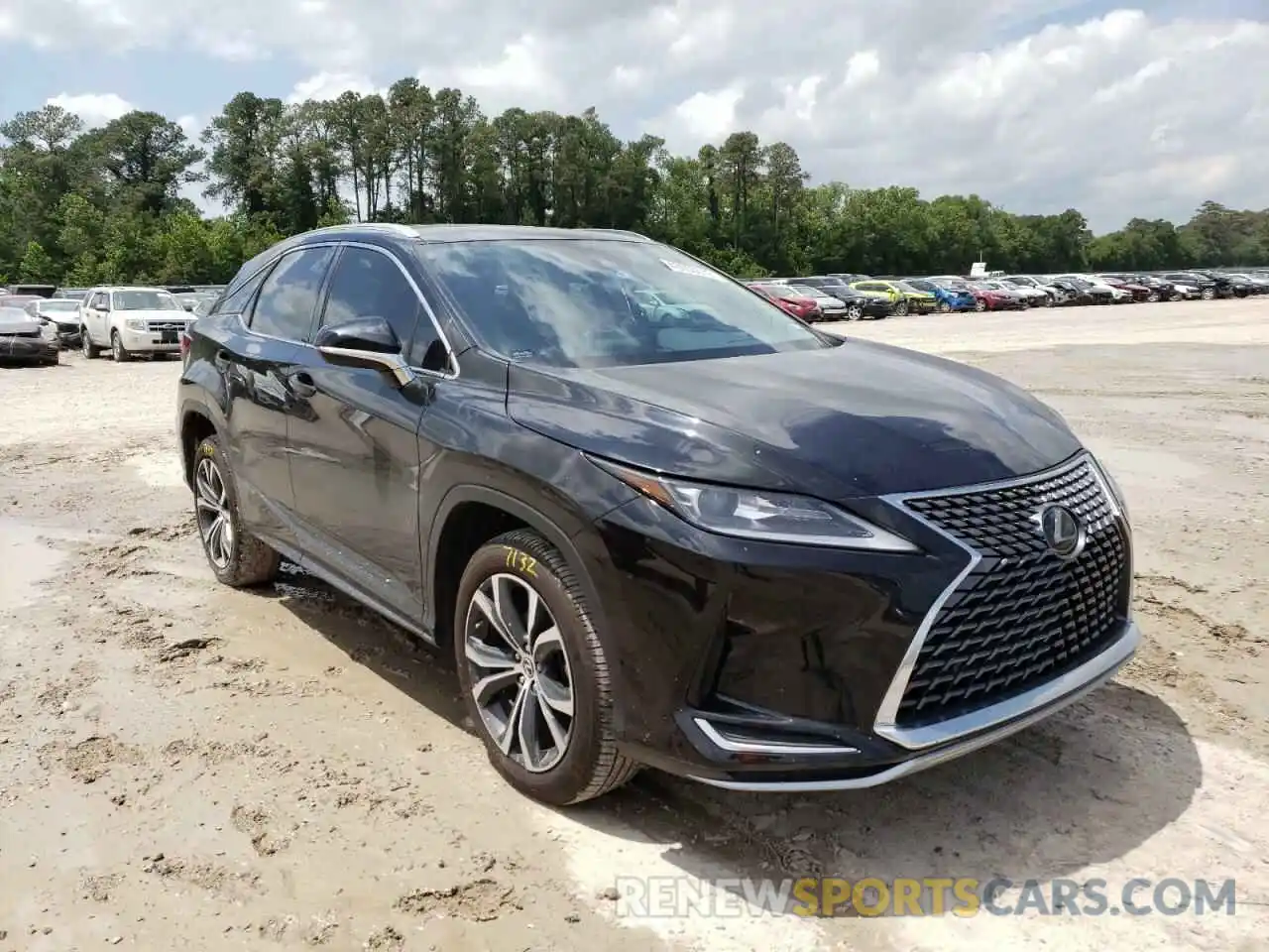 1 Photograph of a damaged car 2T2HZMAA3LC165098 LEXUS RX350 2020