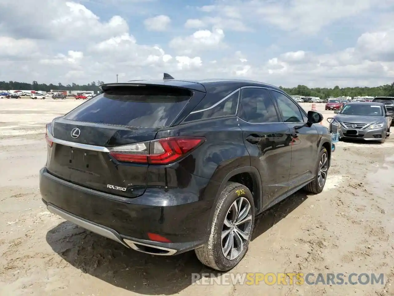 4 Фотография поврежденного автомобиля 2T2HZMAA3LC165098 LEXUS RX350 2020