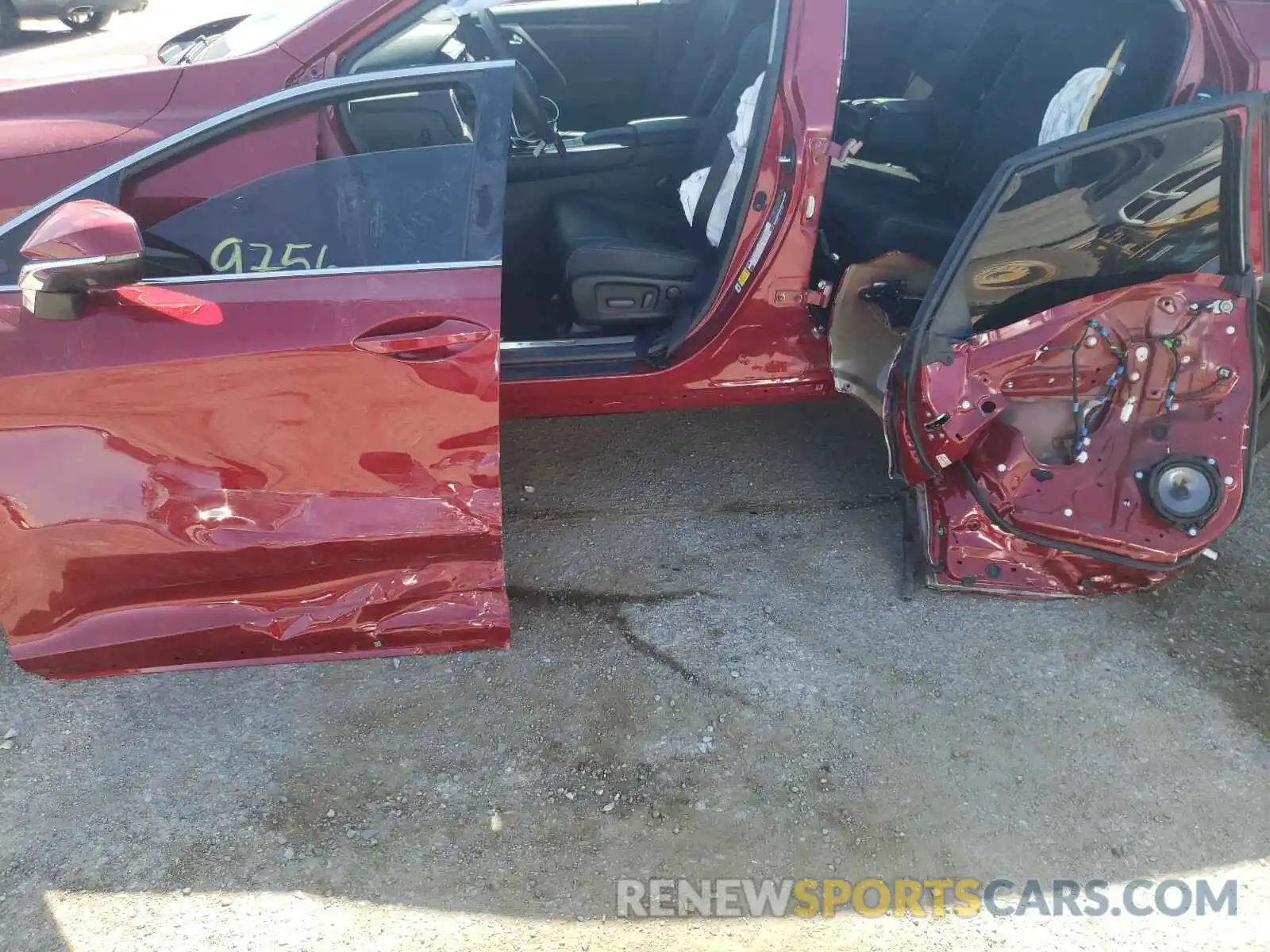 9 Photograph of a damaged car 2T2HZMAA3LC169233 LEXUS RX350 2020