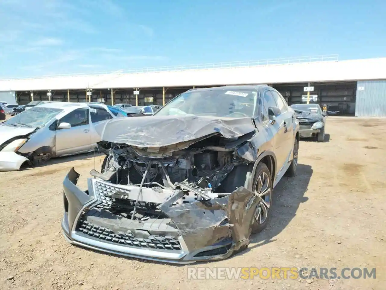 9 Photograph of a damaged car 2T2HZMAA3LC175307 LEXUS RX350 2020