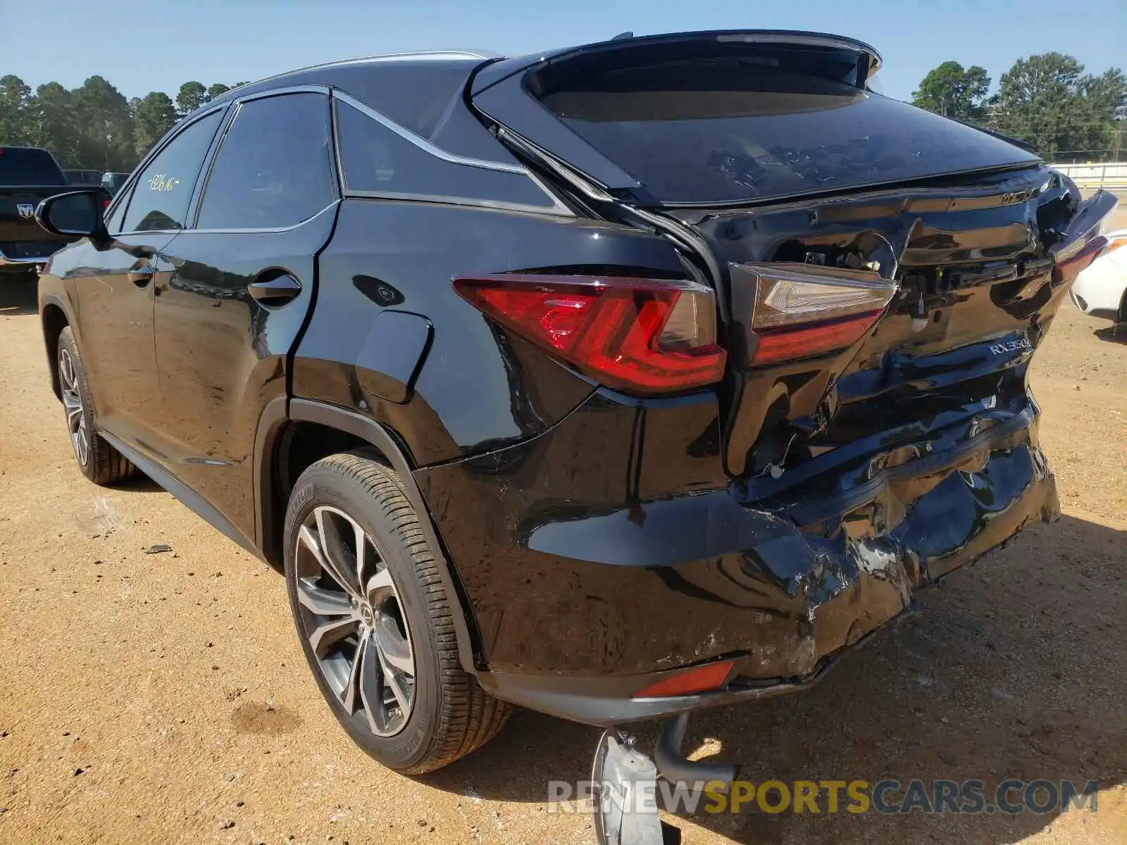 3 Photograph of a damaged car 2T2HZMAA3LC181513 LEXUS RX350 2020