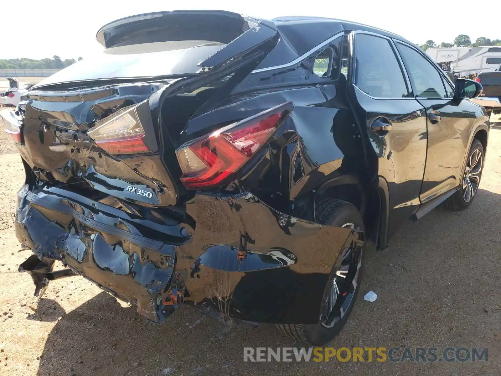 4 Photograph of a damaged car 2T2HZMAA3LC181513 LEXUS RX350 2020