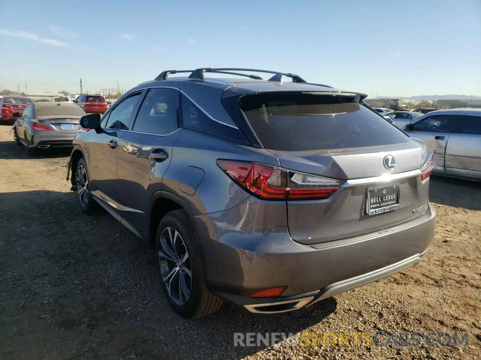 3 Photograph of a damaged car 2T2HZMAA4LC160251 LEXUS RX350 2020