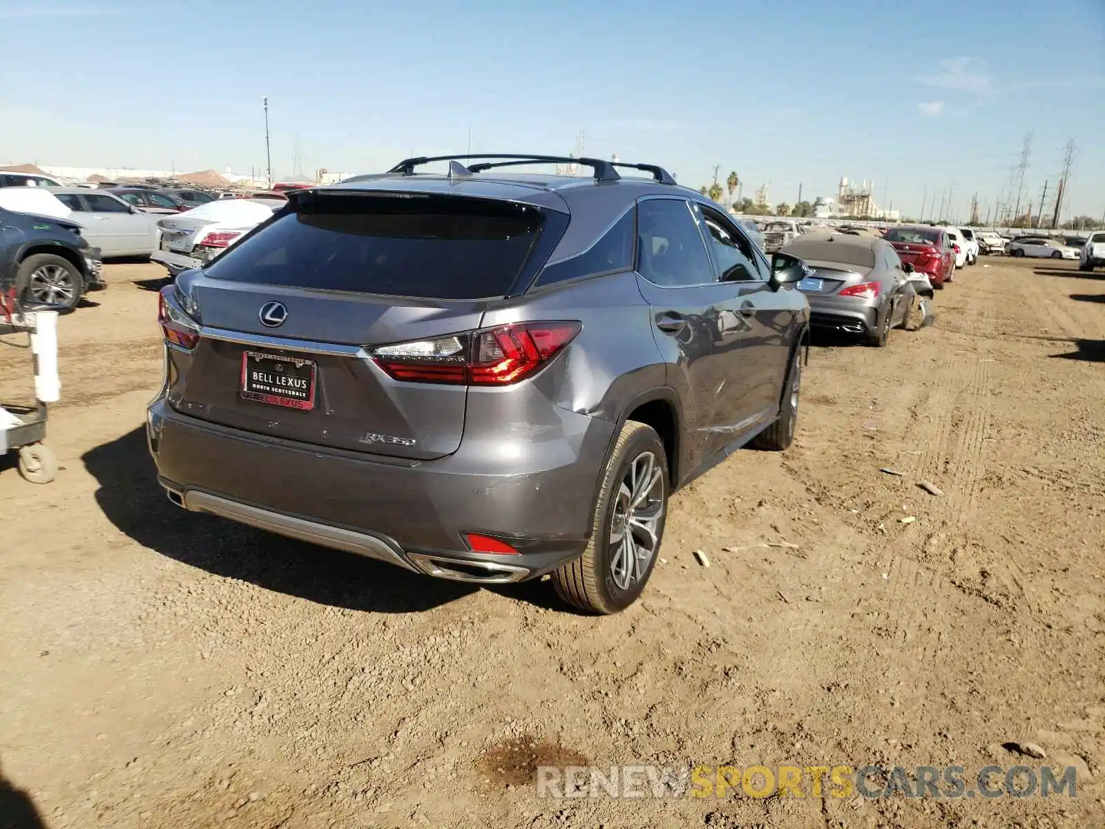 4 Photograph of a damaged car 2T2HZMAA4LC160251 LEXUS RX350 2020