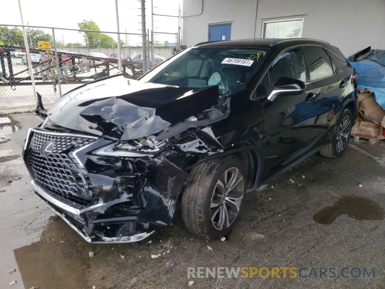 2 Photograph of a damaged car 2T2HZMAA4LC162064 LEXUS RX350 2020