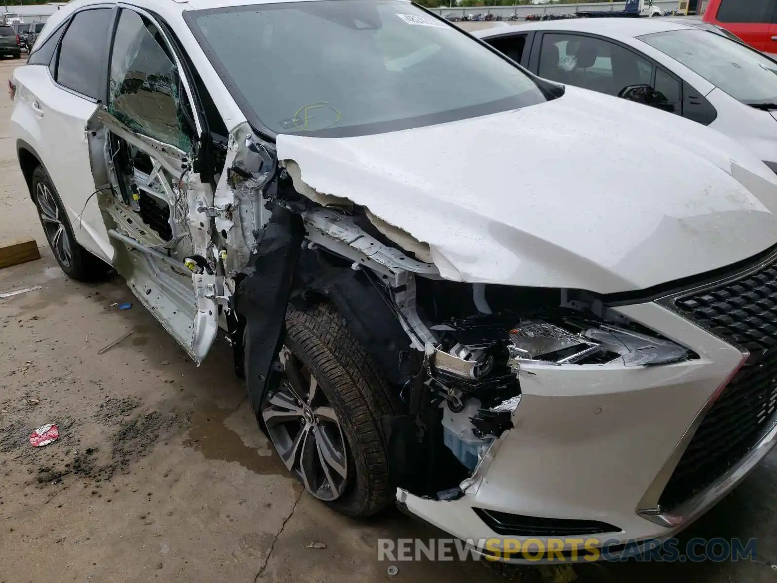 9 Photograph of a damaged car 2T2HZMAA4LC174764 LEXUS RX350 2020