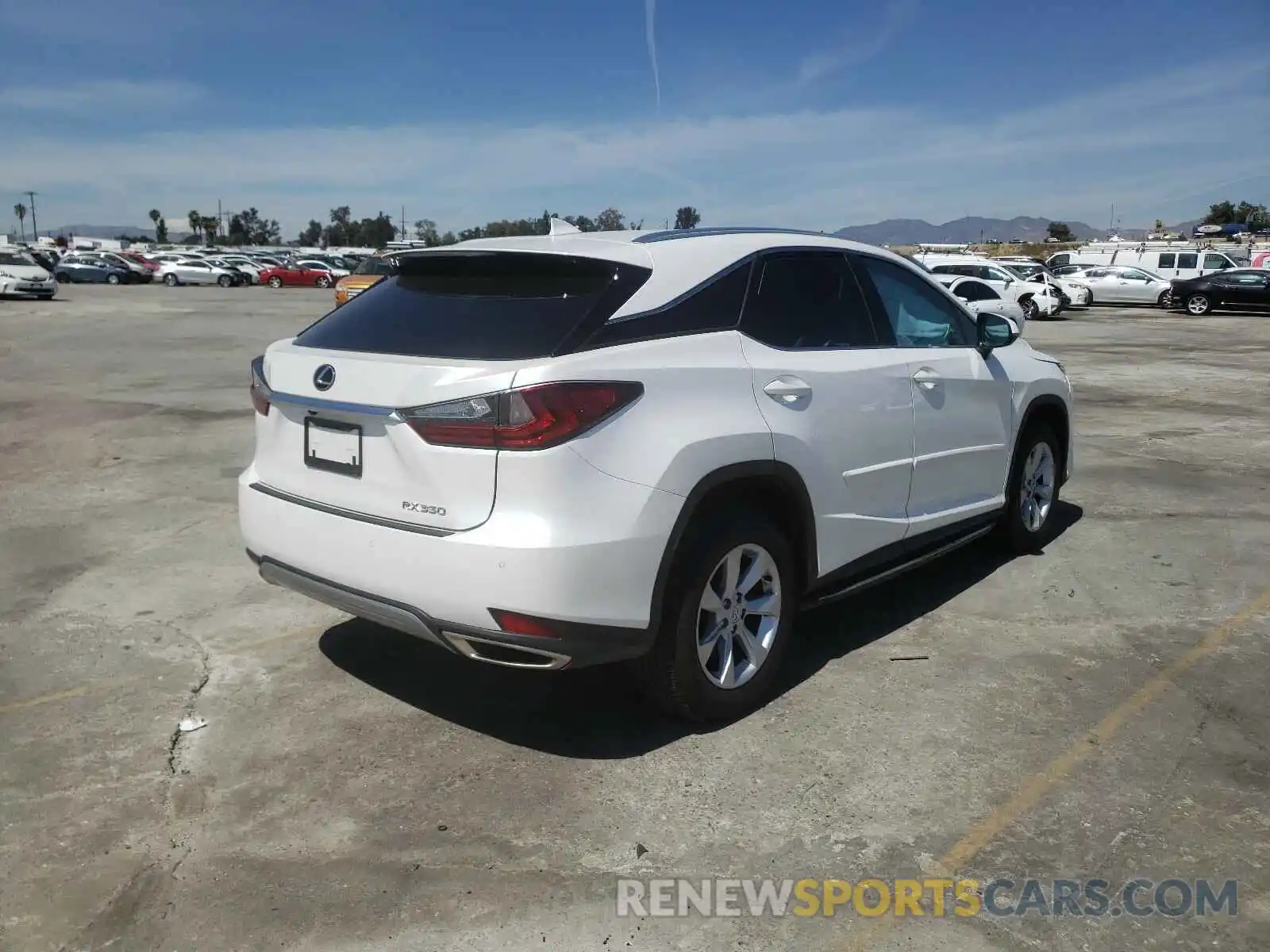 4 Photograph of a damaged car 2T2HZMAA4LC179365 LEXUS RX350 2020