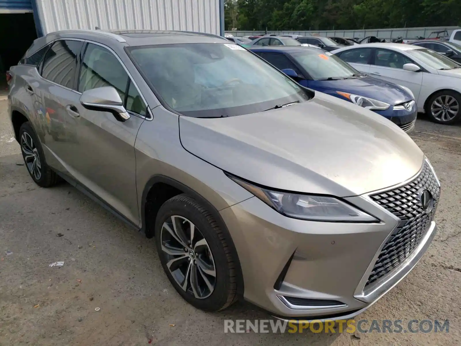 1 Фотография поврежденного автомобиля 2T2HZMAA5LC153518 LEXUS RX350 2020