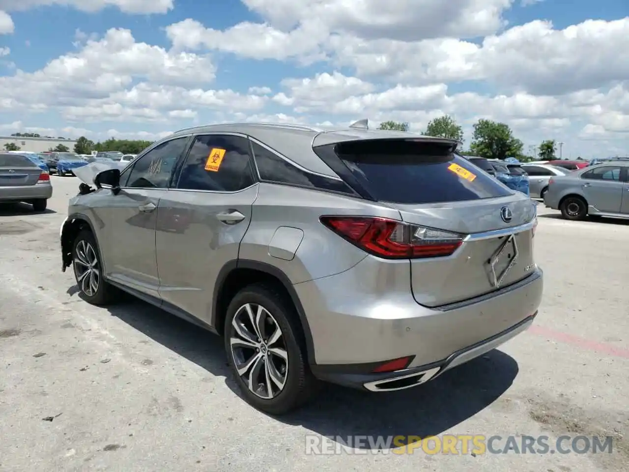 3 Photograph of a damaged car 2T2HZMAA5LC153549 LEXUS RX350 2020