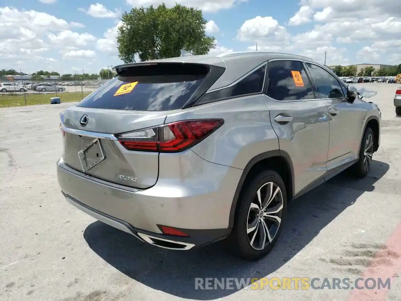 4 Photograph of a damaged car 2T2HZMAA5LC153549 LEXUS RX350 2020