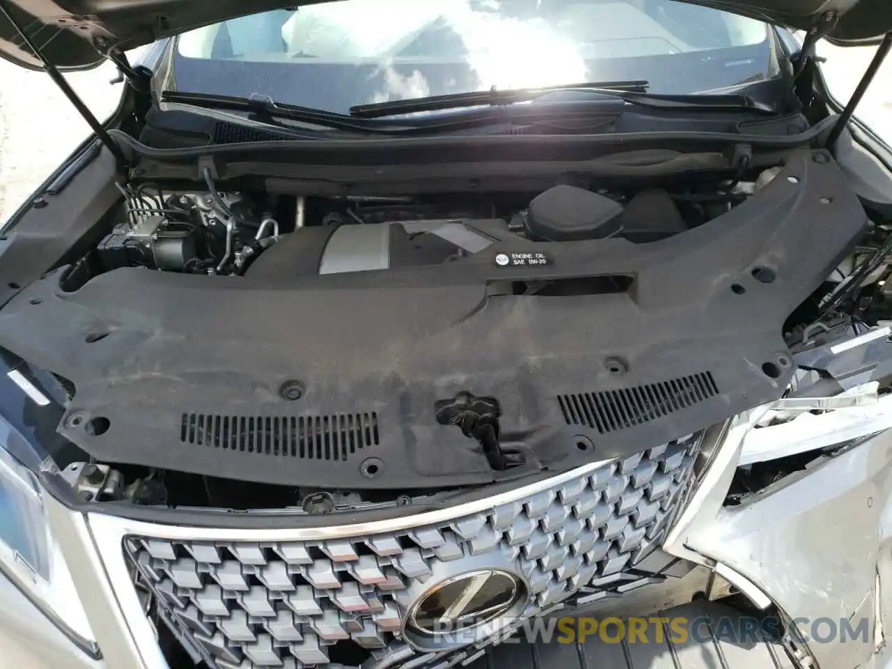 7 Фотография поврежденного автомобиля 2T2HZMAA5LC153549 LEXUS RX350 2020