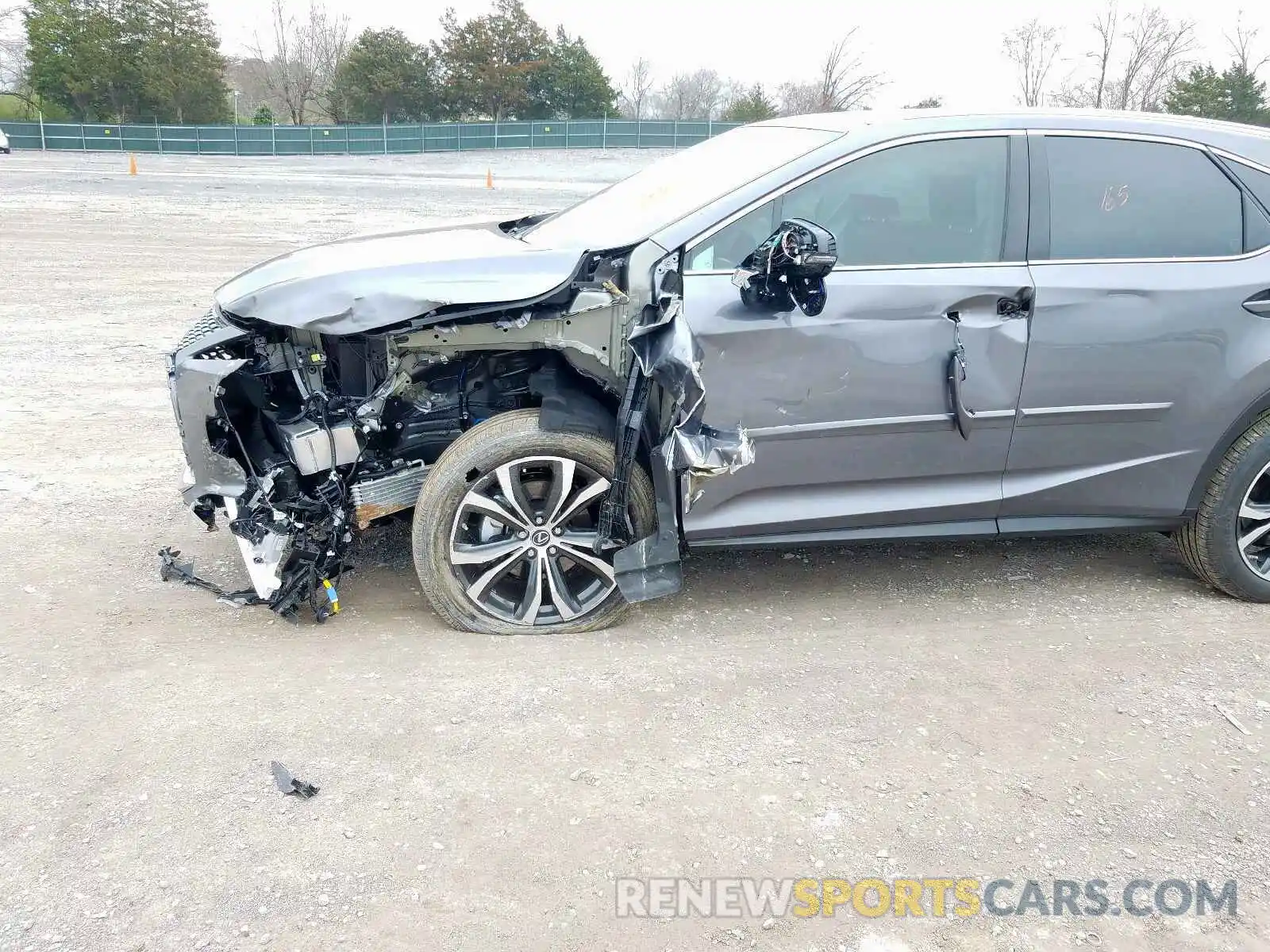 9 Photograph of a damaged car 2T2HZMAA5LC161084 LEXUS RX350 2020