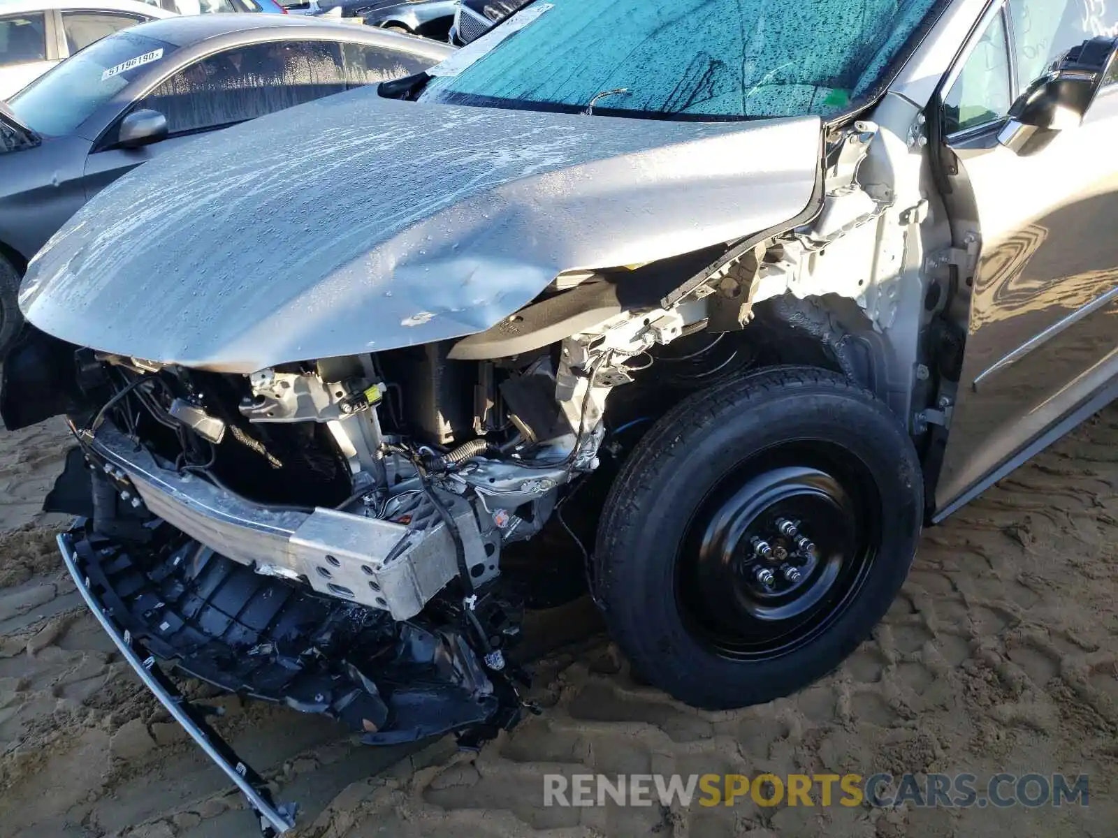 9 Photograph of a damaged car 2T2HZMAA5LC171548 LEXUS RX350 2020