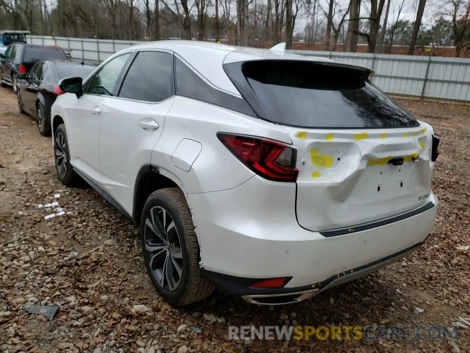 3 Photograph of a damaged car 2T2HZMAA5LC176099 LEXUS RX350 2020