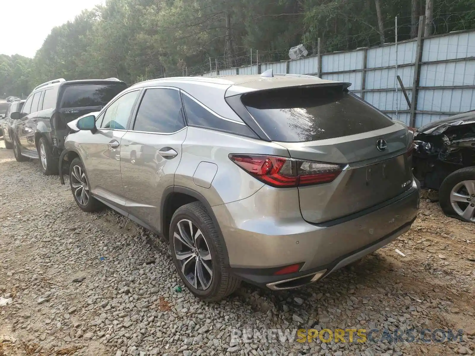 3 Фотография поврежденного автомобиля 2T2HZMAA5LC177186 LEXUS RX350 2020