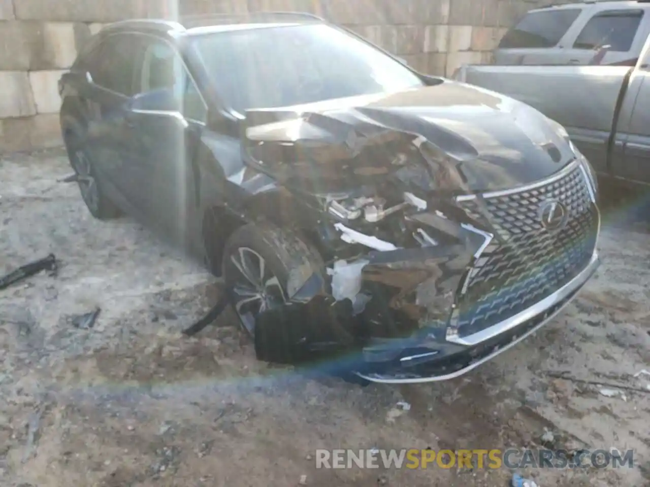 1 Photograph of a damaged car 2T2HZMAA5LC179116 LEXUS RX350 2020