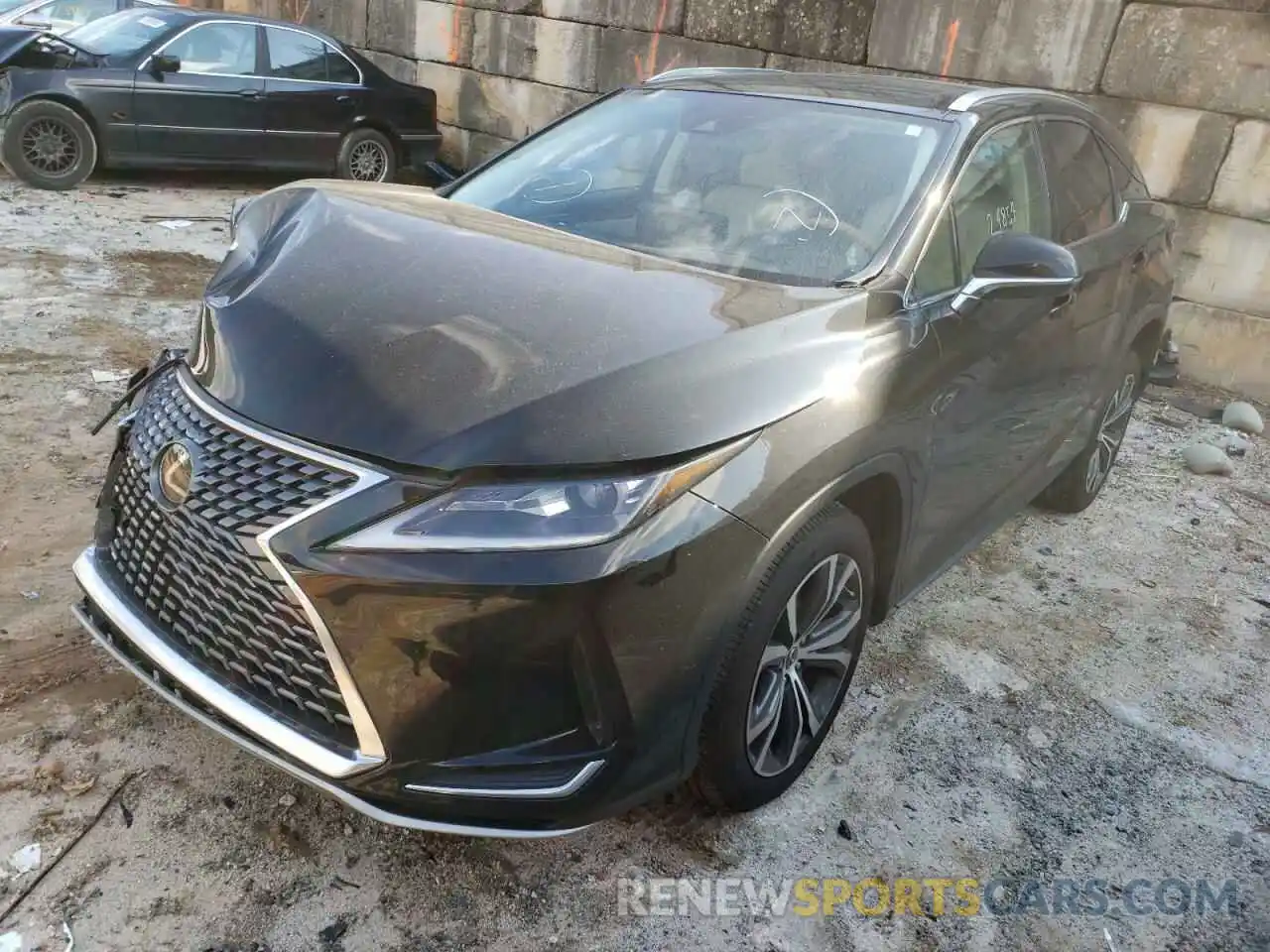 2 Фотография поврежденного автомобиля 2T2HZMAA5LC179116 LEXUS RX350 2020