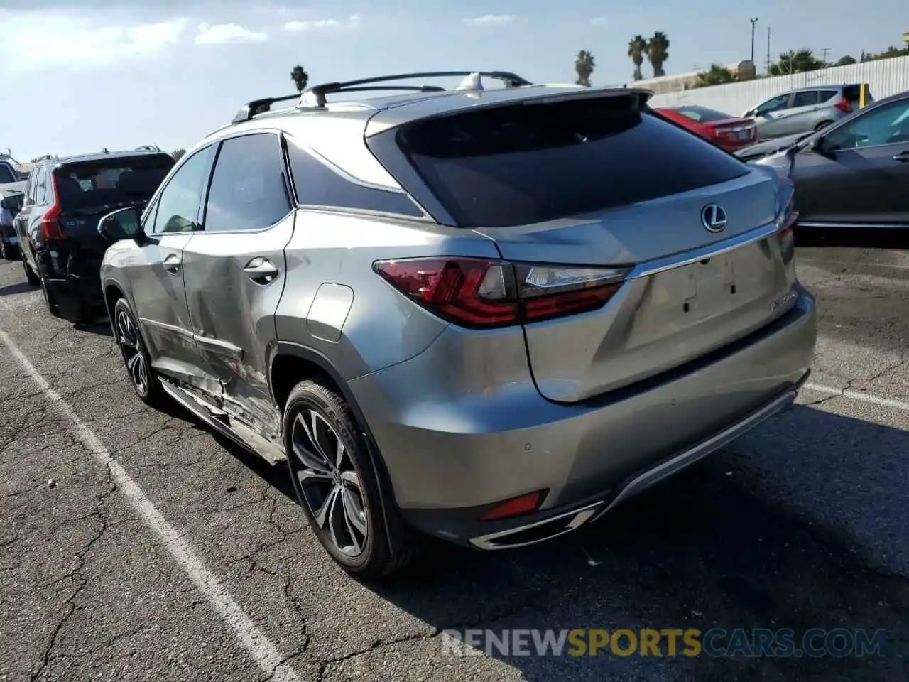 3 Photograph of a damaged car 2T2HZMAA5LC179276 LEXUS RX350 2020