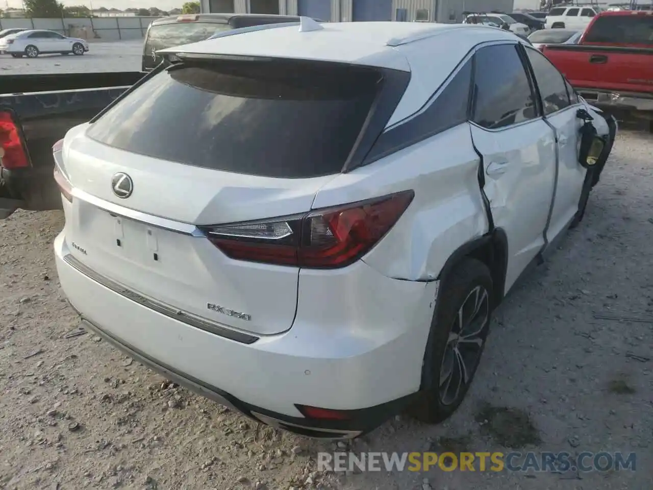 4 Photograph of a damaged car 2T2HZMAA5LC181593 LEXUS RX350 2020