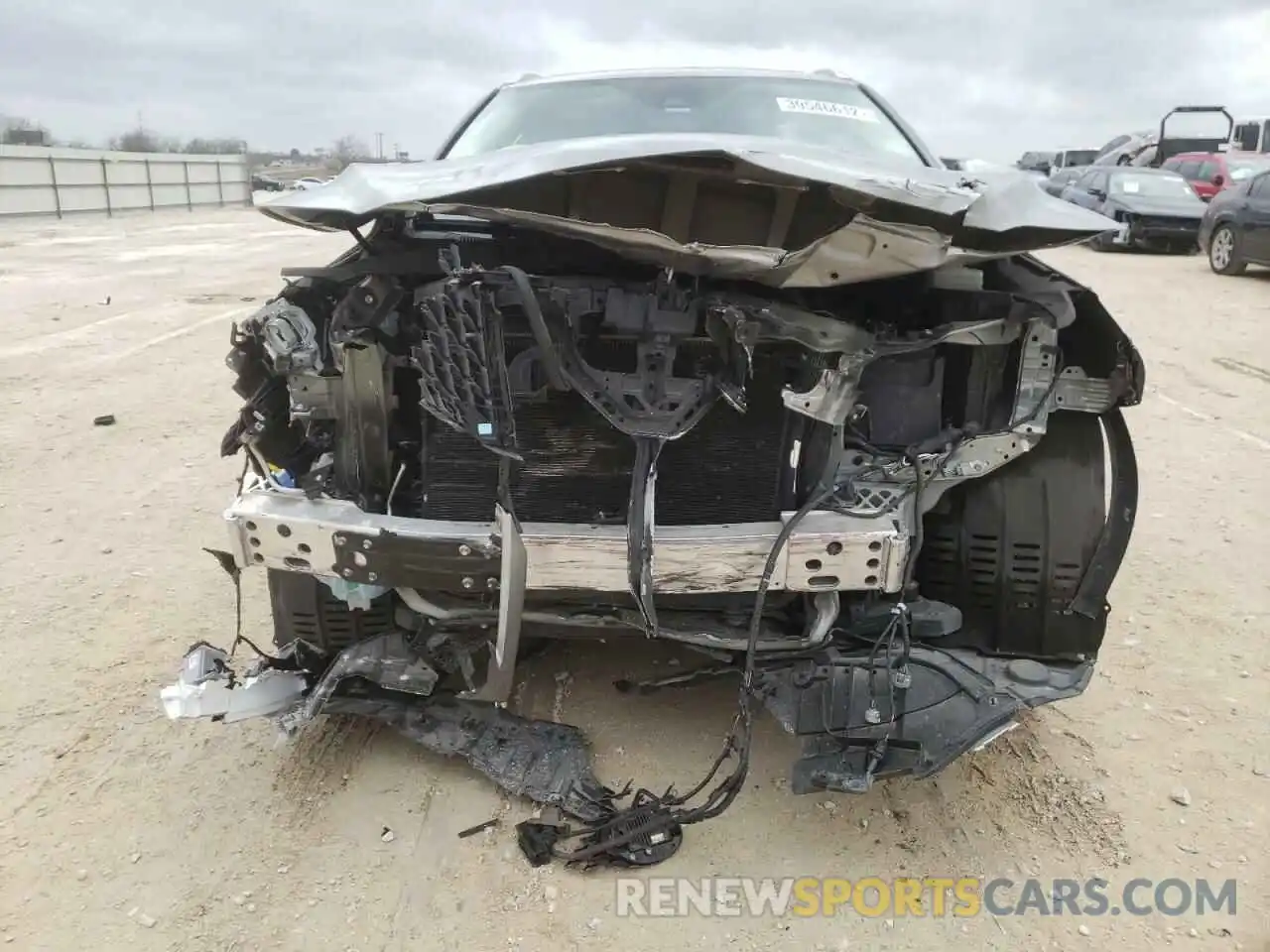 9 Photograph of a damaged car 2T2HZMAA6LC172613 LEXUS RX350 2020