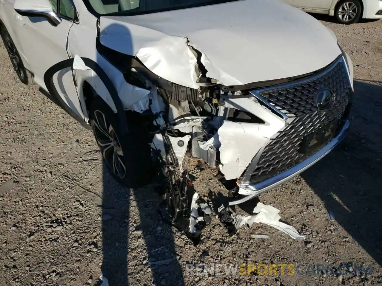 9 Photograph of a damaged car 2T2HZMAA6LC177892 LEXUS RX350 2020