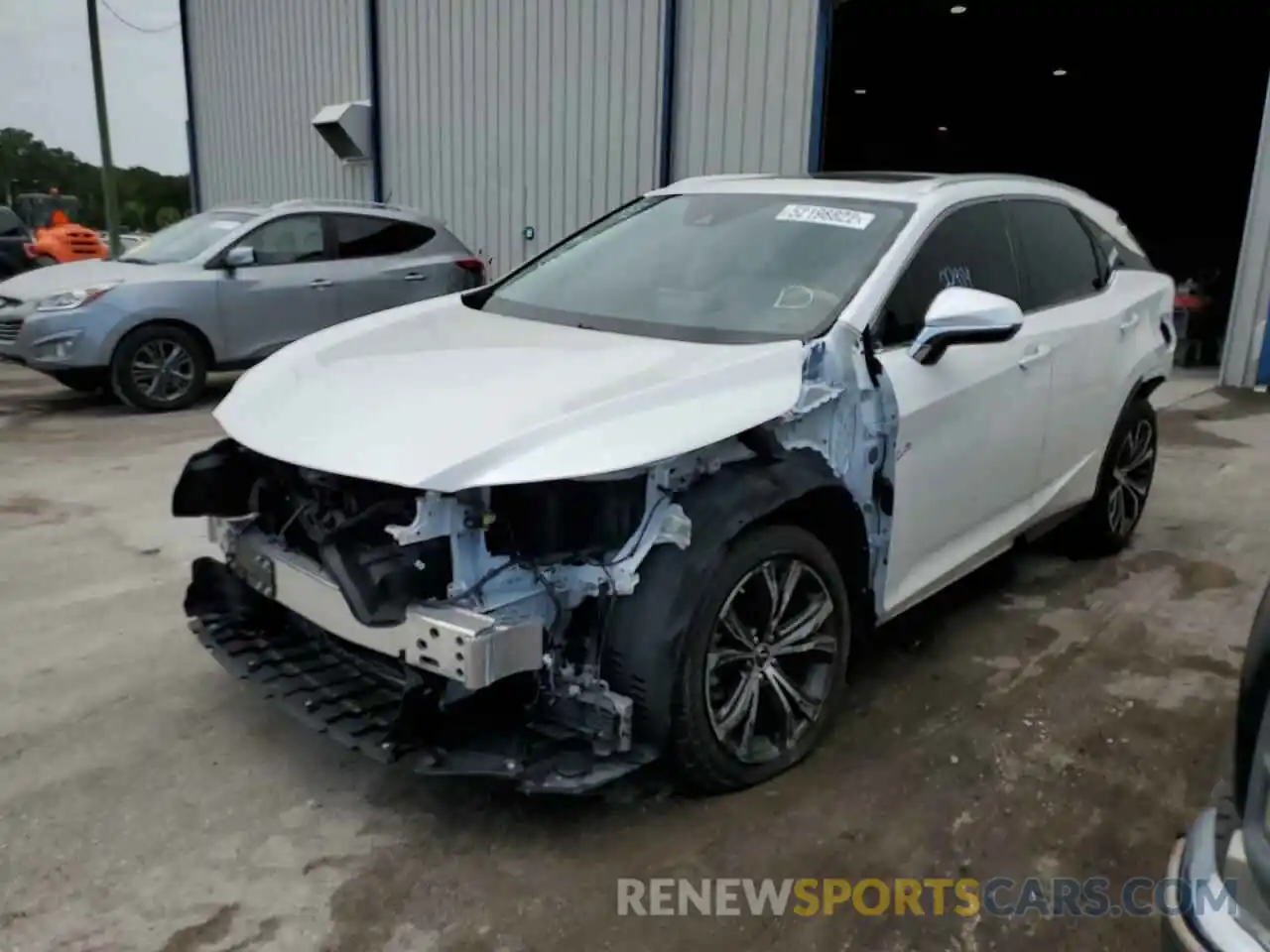 2 Photograph of a damaged car 2T2HZMAA7LC157117 LEXUS RX350 2020