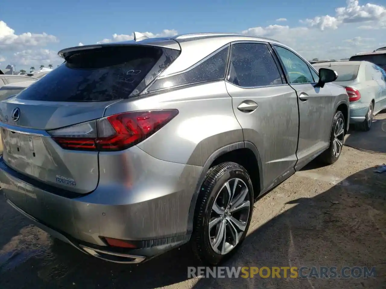 4 Photograph of a damaged car 2T2HZMAA7LC159109 LEXUS RX350 2020