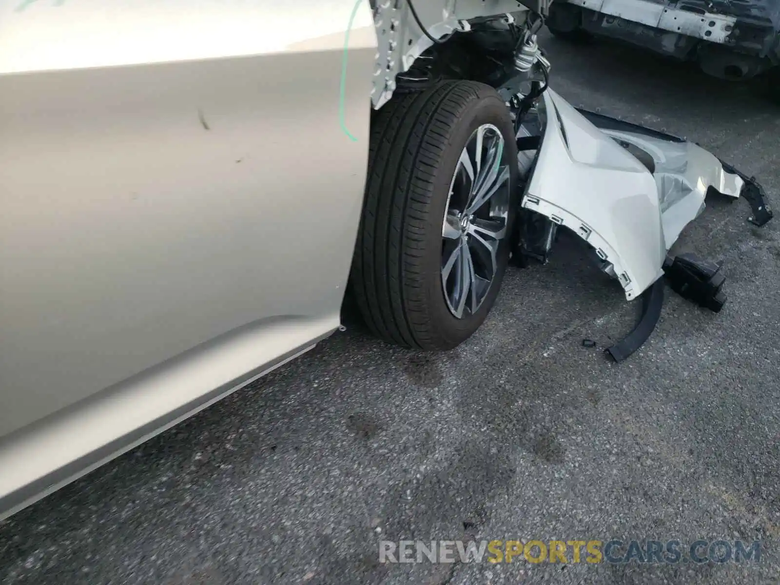9 Photograph of a damaged car 2T2HZMAA7LC176315 LEXUS RX350 2020