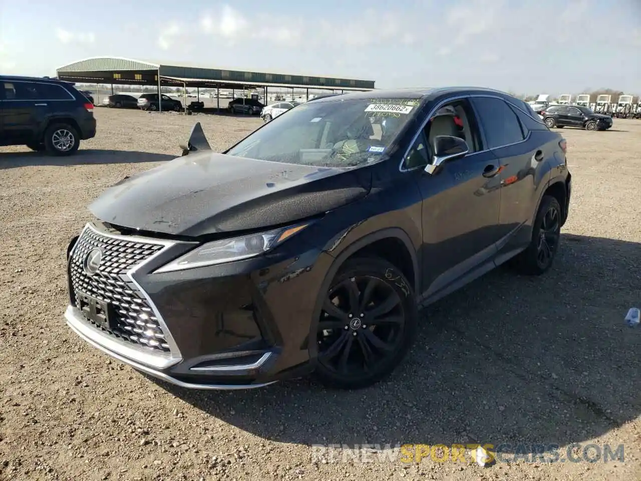 2 Photograph of a damaged car 2T2HZMAA7LC178050 LEXUS RX350 2020