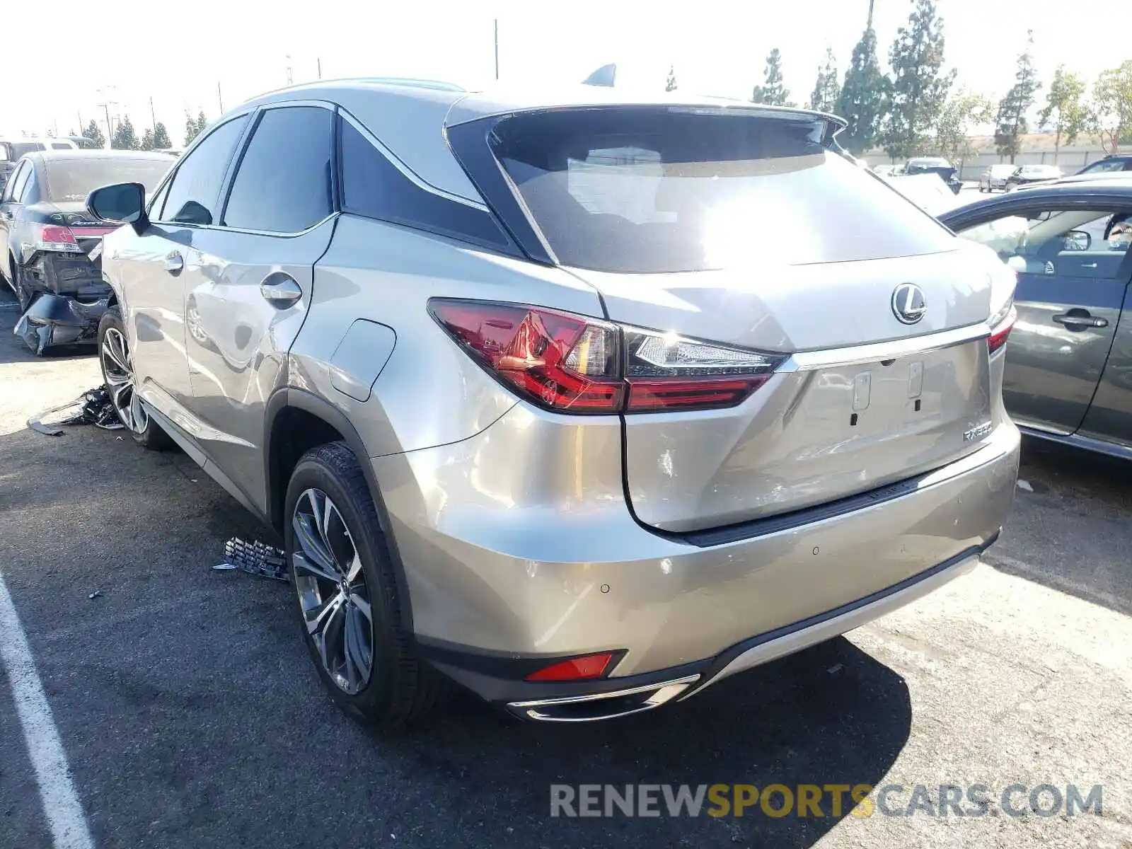 3 Photograph of a damaged car 2T2HZMAA8LC158082 LEXUS RX350 2020