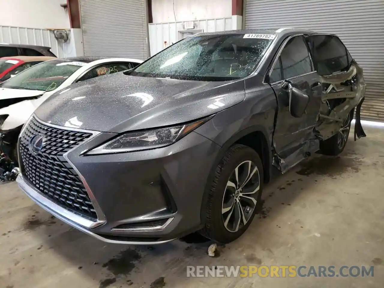 2 Photograph of a damaged car 2T2HZMAA8LC178784 LEXUS RX350 2020