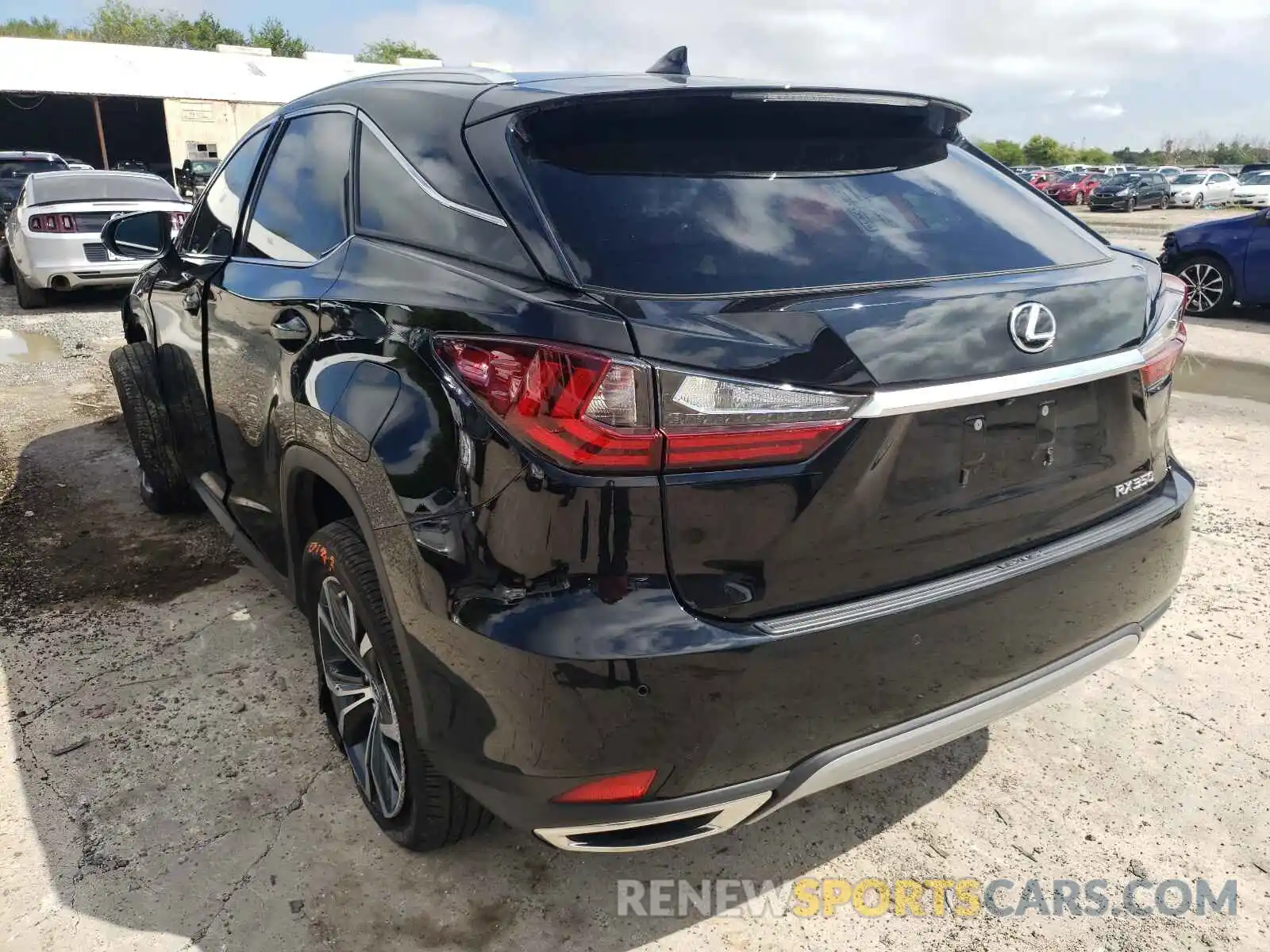 3 Photograph of a damaged car 2T2HZMAA8LC180986 LEXUS RX350 2020