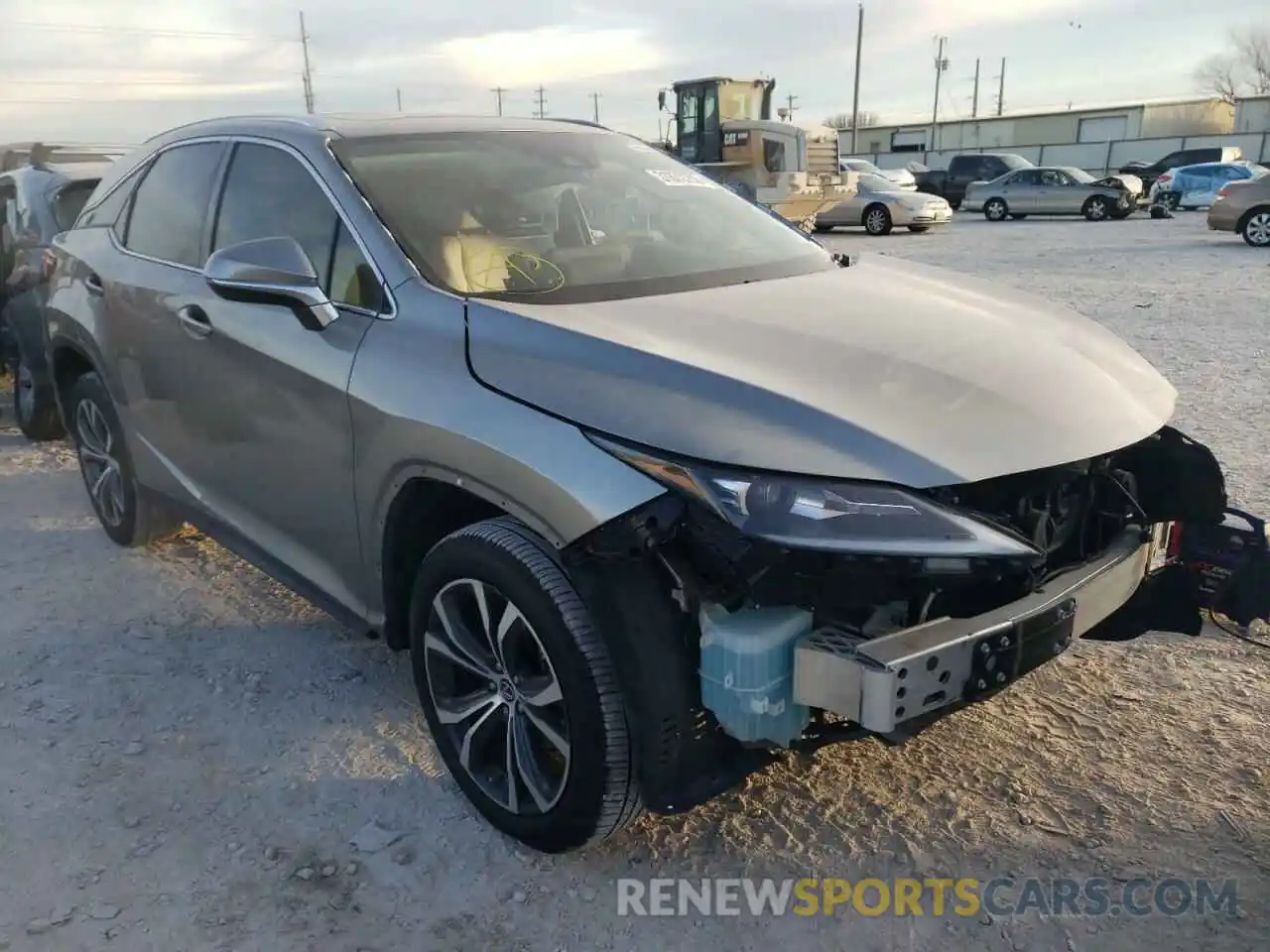 1 Photograph of a damaged car 2T2HZMAA9LC152016 LEXUS RX350 2020