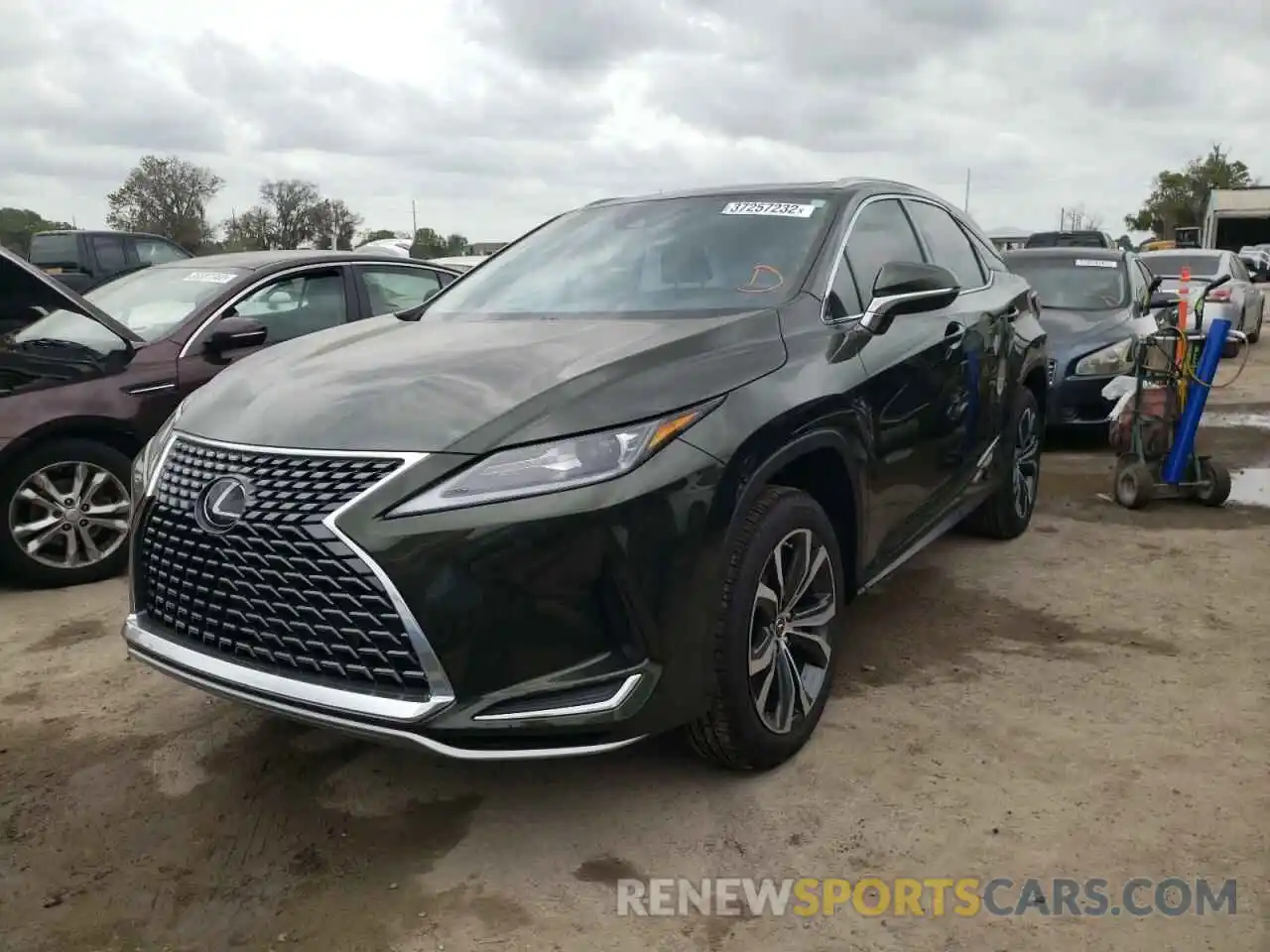 2 Photograph of a damaged car 2T2HZMAA9LC159855 LEXUS RX350 2020