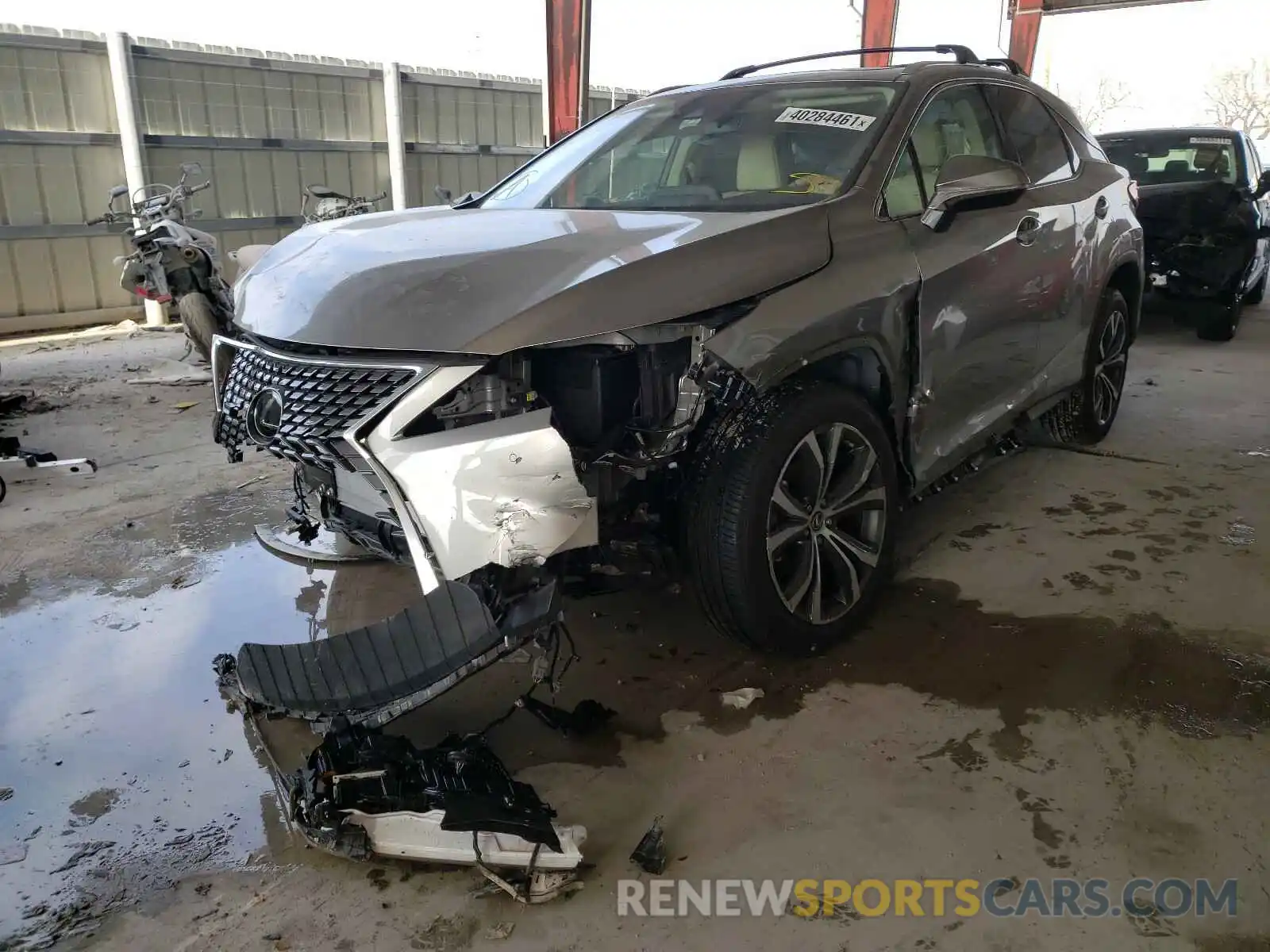 2 Фотография поврежденного автомобиля 2T2HZMAA9LC161900 LEXUS RX350 2020