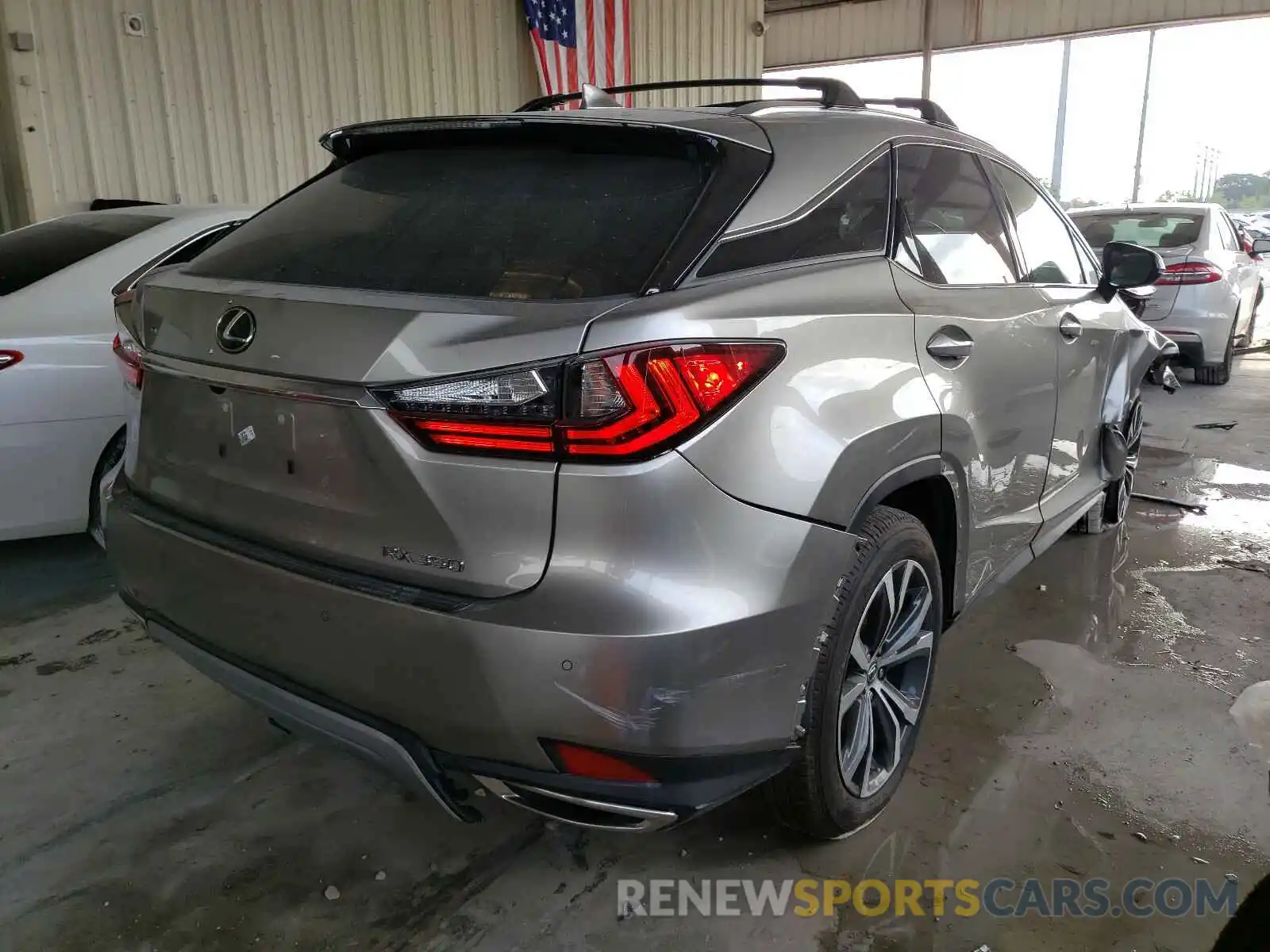 4 Photograph of a damaged car 2T2HZMAA9LC161900 LEXUS RX350 2020