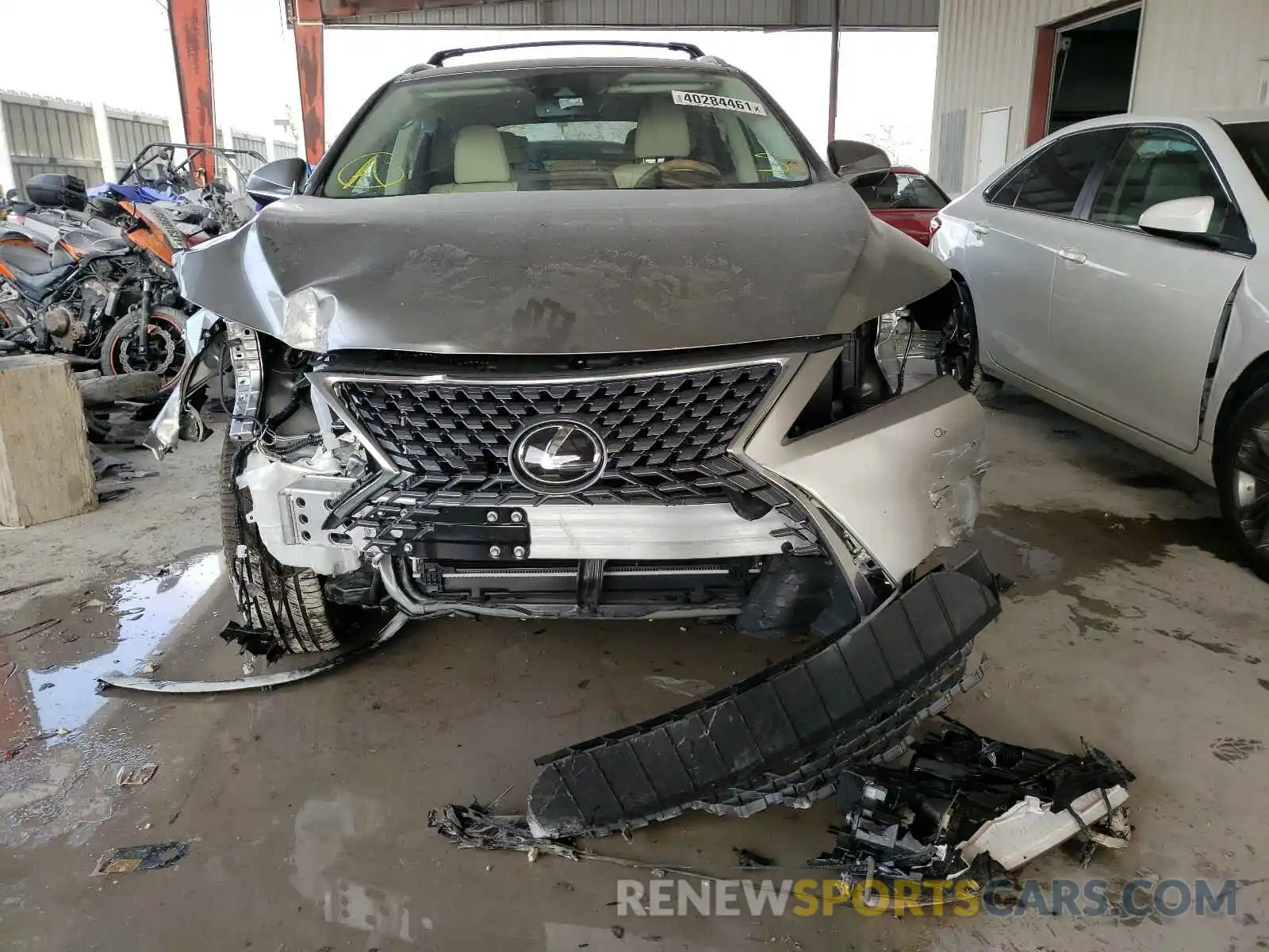 9 Фотография поврежденного автомобиля 2T2HZMAA9LC161900 LEXUS RX350 2020